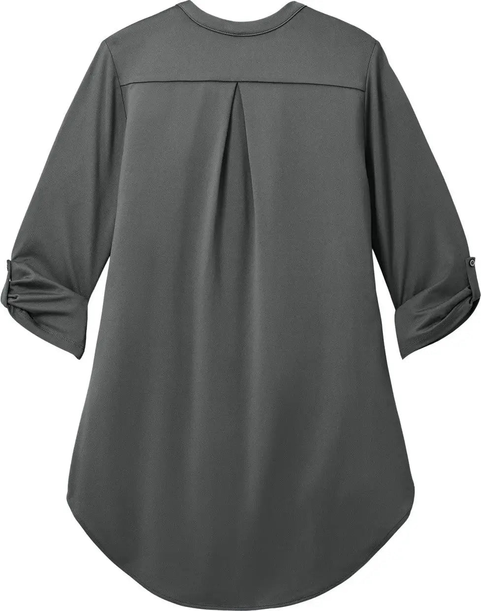 Port Authority Lk6840 Women’s City Stretch 3/4-sleeve Tunic - Graphite