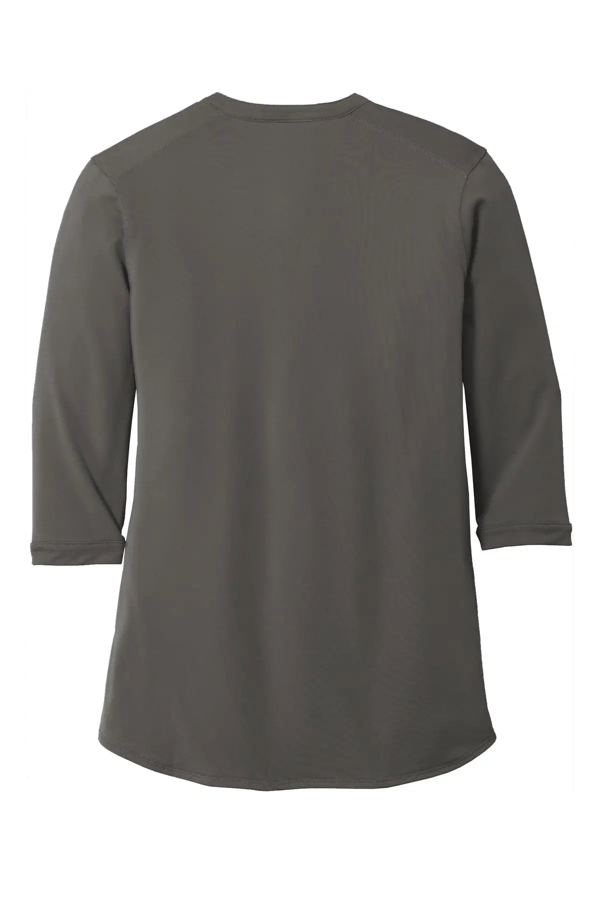 Port Authority Lk750 Women’s Uv Choice Pique Henley - Sterling Gray