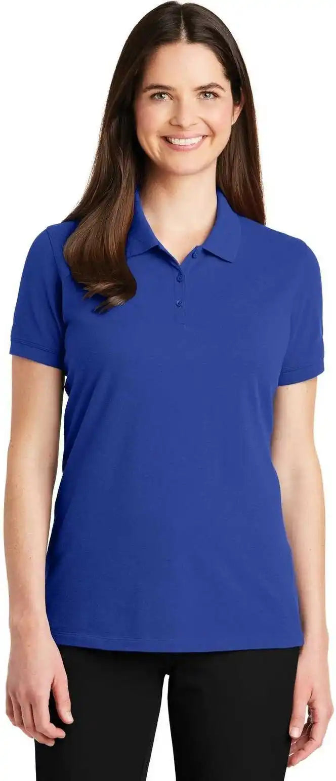 Port Authority Lk8000 Ladies Ezcotton Polo - True Royal