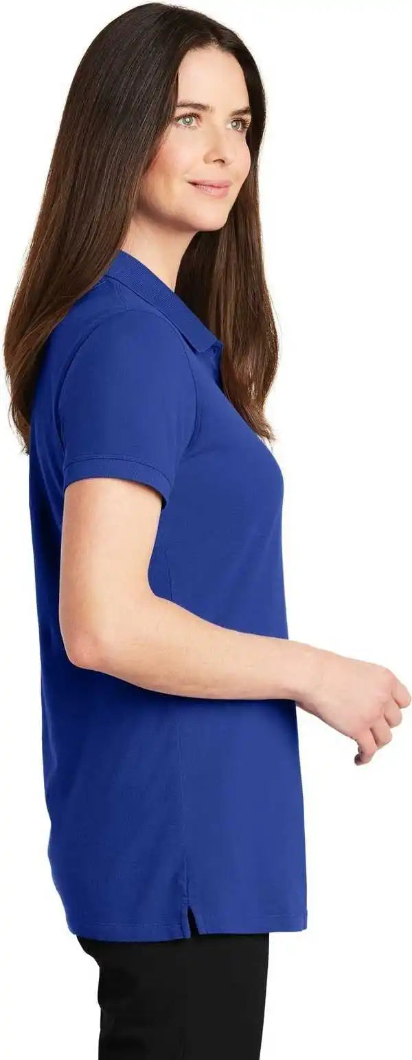 Port Authority Lk8000 Ladies Ezcotton Polo True Royal