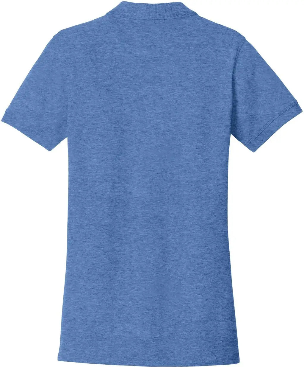 Port Authority Lk8000 Women’s Ezcotton Polo - Blue Heather