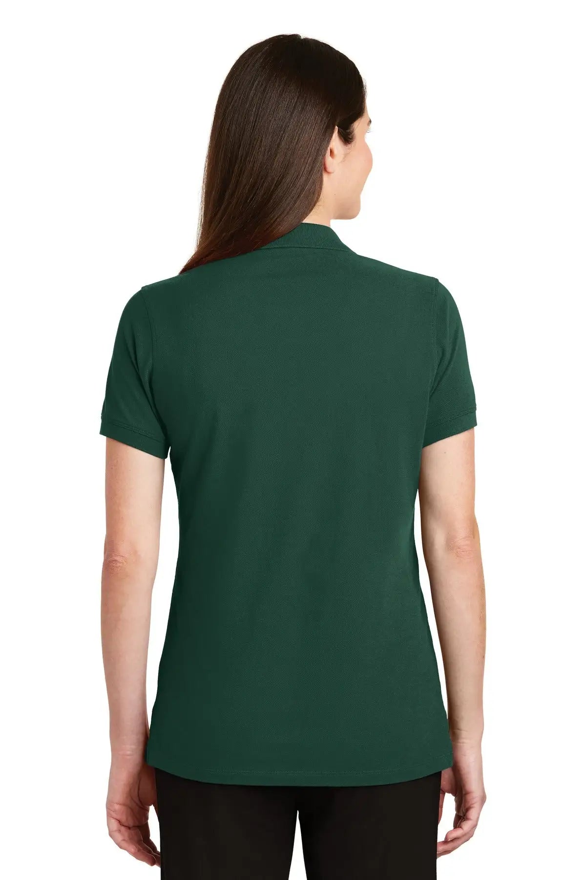 Port Authority Lk8000 Women’s Ezcotton Polo - Green Glen