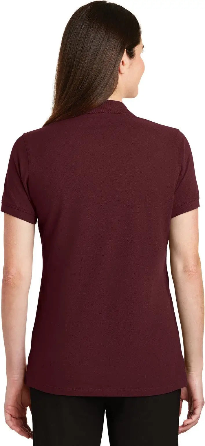 Port Authority Lk8000 Women’s Ezcotton Polo - Maroon