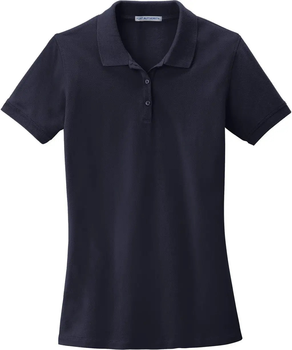 Port Authority Lk8000 Women’s Ezcotton Polo - Navy