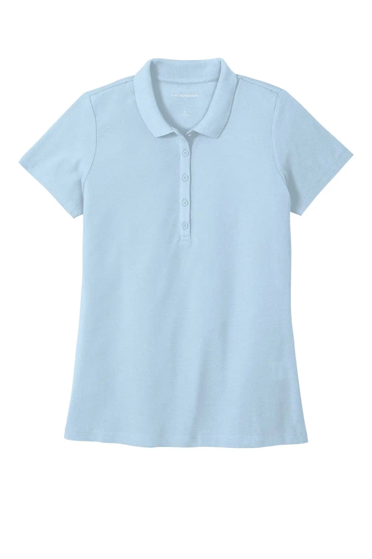 Port Authority Lk810 Women’s Superpro React Polo - Cloud Blue