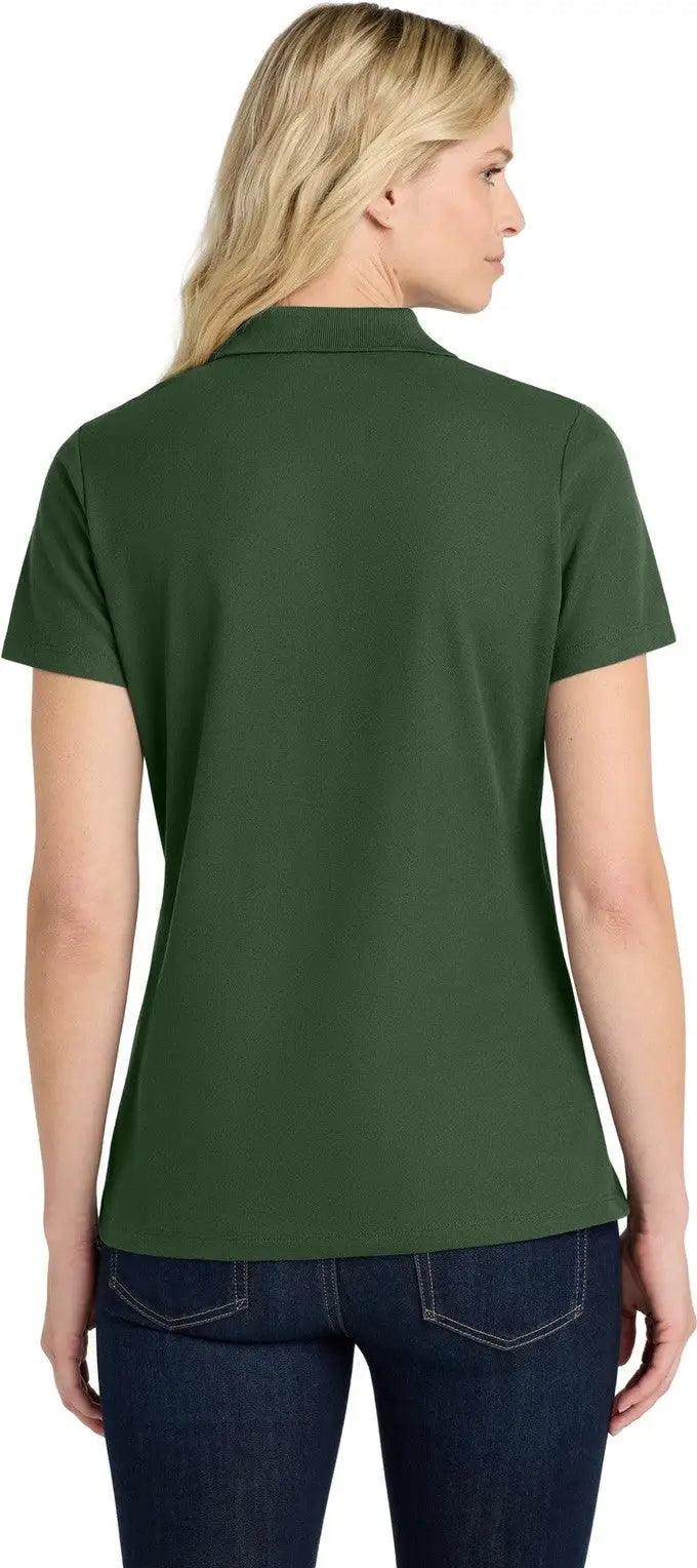 Port Authority Lk810 Women’s Superpro React Polo - Dark Green