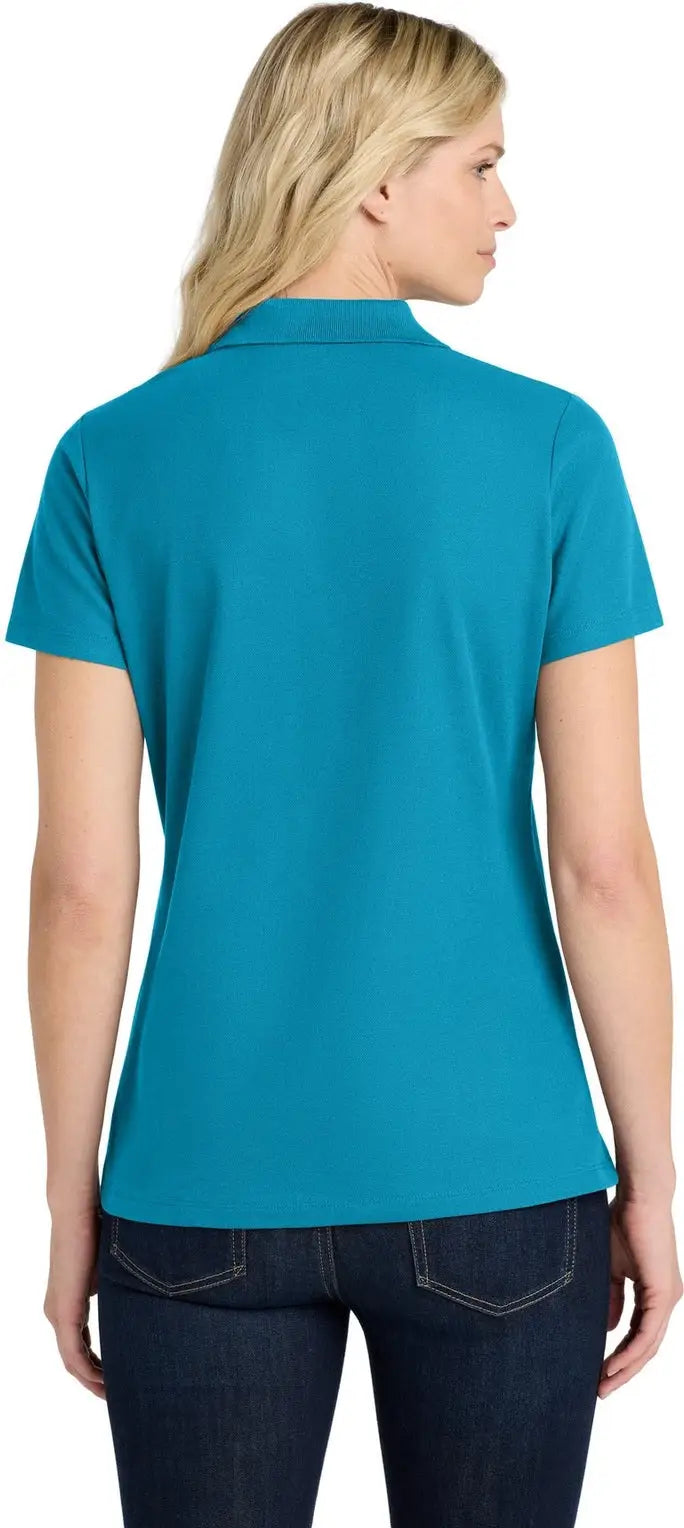 Port Authority Lk810 Women’s Superpro React Polo - Parcel Blue