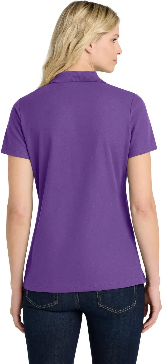 Port Authority Lk810 Women’s Superpro React Polo - Purple
