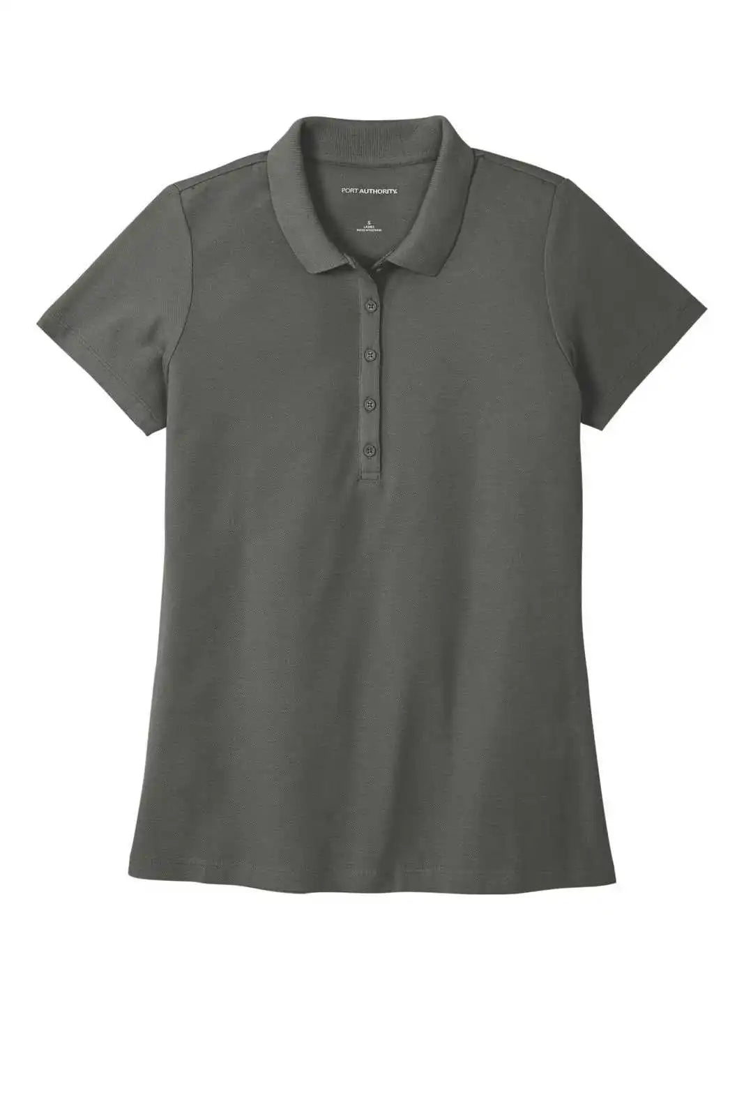 Port Authority Lk810 Women’s Superpro React Polo - Storm Grey