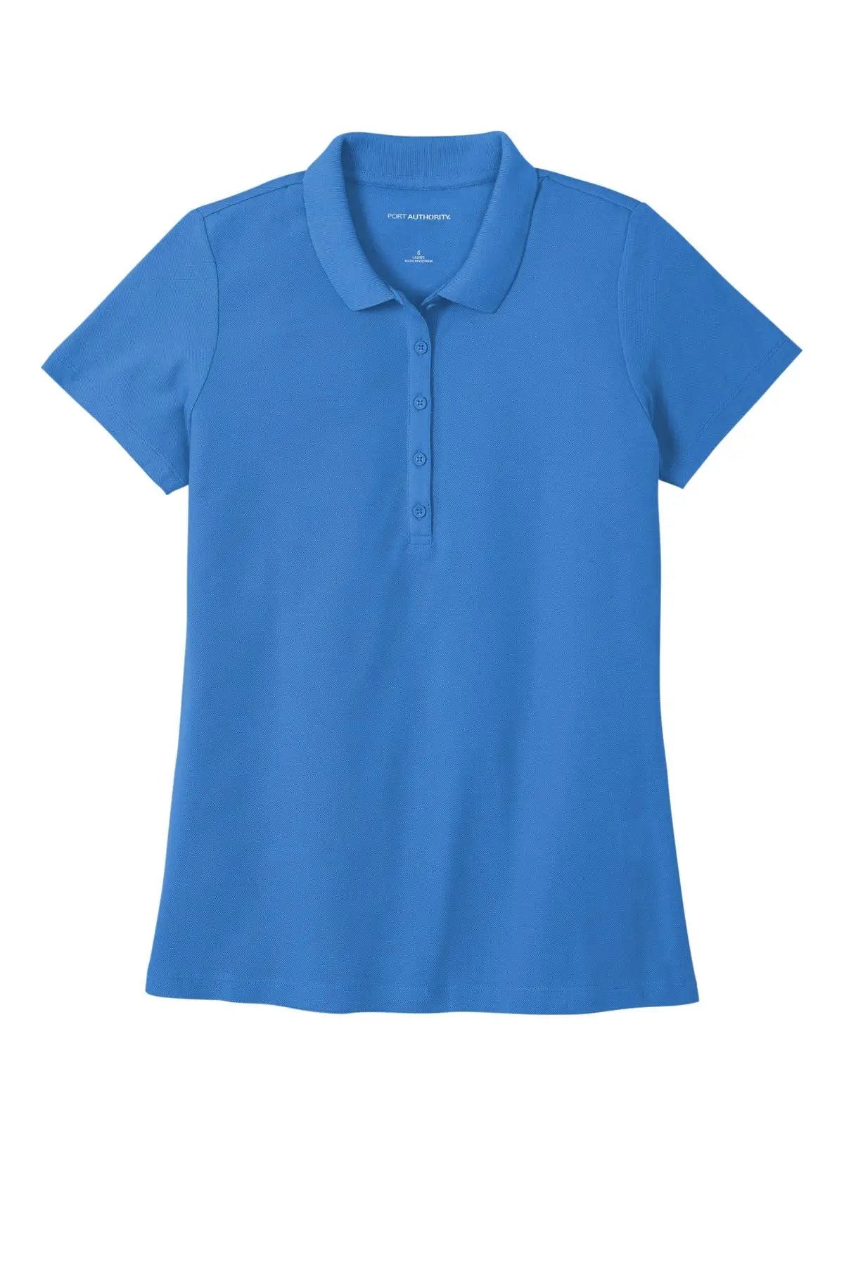 Port Authority Lk810 Women’s Superpro React Polo - Strong Blue