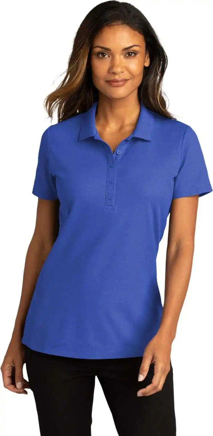 Port Authority Lk810 Women’s Superpro React Polo - True Royal