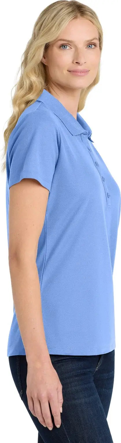 Port Authority Lk810 Women’s Superpro React Polo - Ultramarine Blue