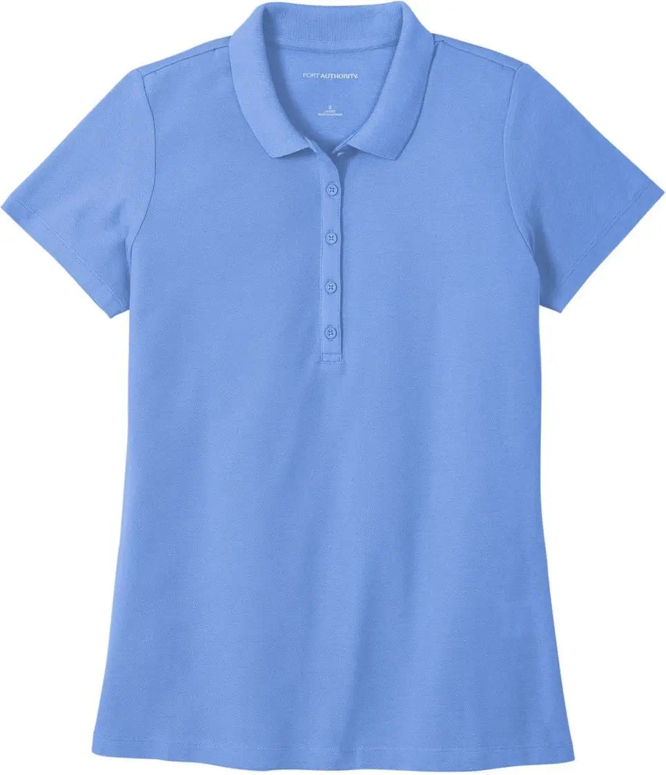 Port Authority Lk810 Women’s Superpro React Polo - Ultramarine Blue