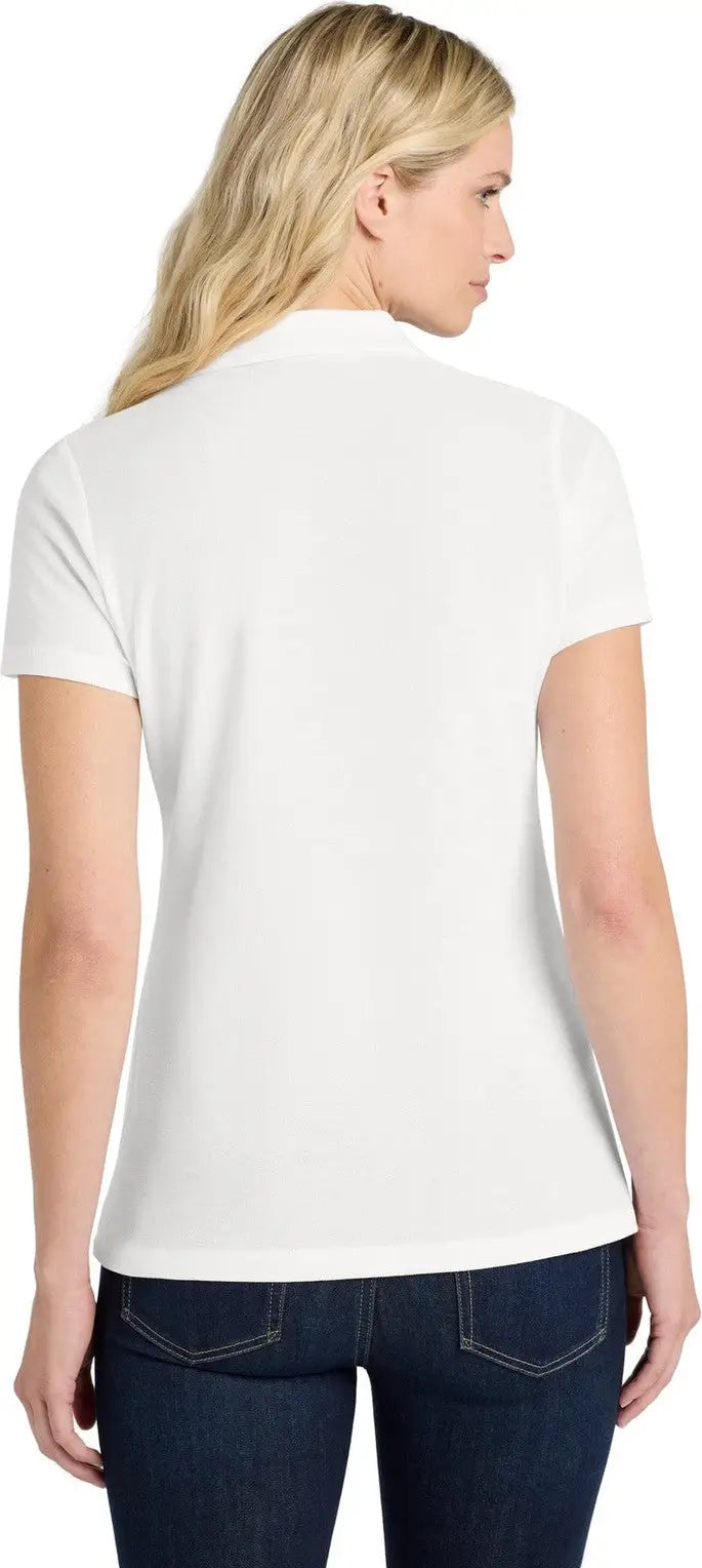 Port Authority Lk810 Women’s Superpro React Polo - White