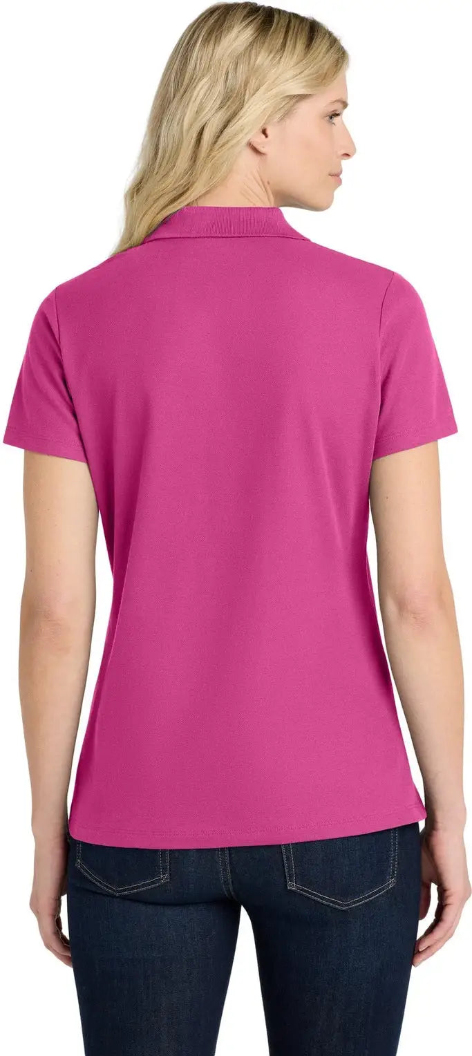 Port Authority Lk810 Women’s Superpro React Polo - Wild Berry