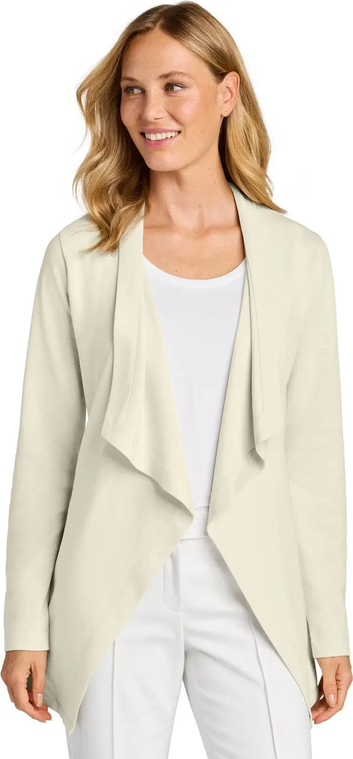 Port Authority Lk820 Women’s Breakwater Open Cardigan - Parchment