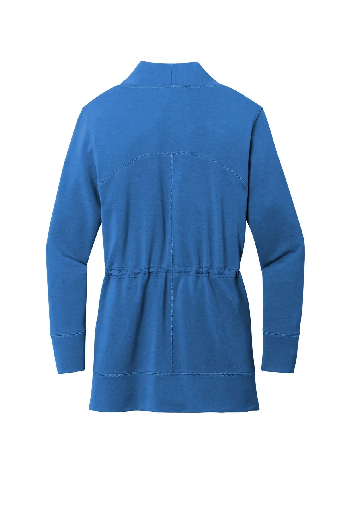 Port Authority Lk825 Women’s Microterry Cardigan - Aegean Blue