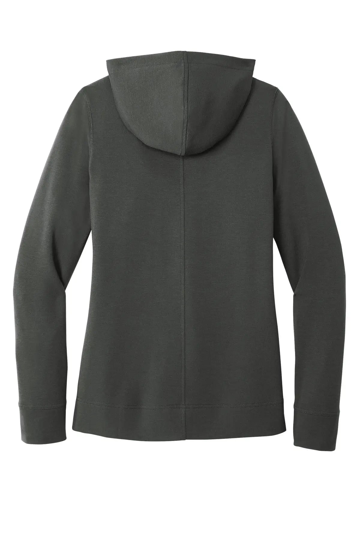 Port Authority Lk826 Women’s Microterry Pullover Hoodie - Charcoal - Ladies Xs