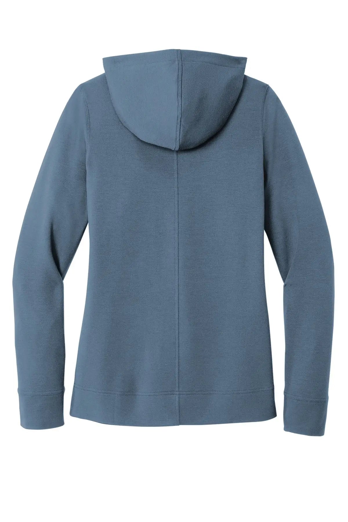 Port Authority Lk826 Women’s Microterry Pullover Hoodie - Dusk Blue - Ladies Xs