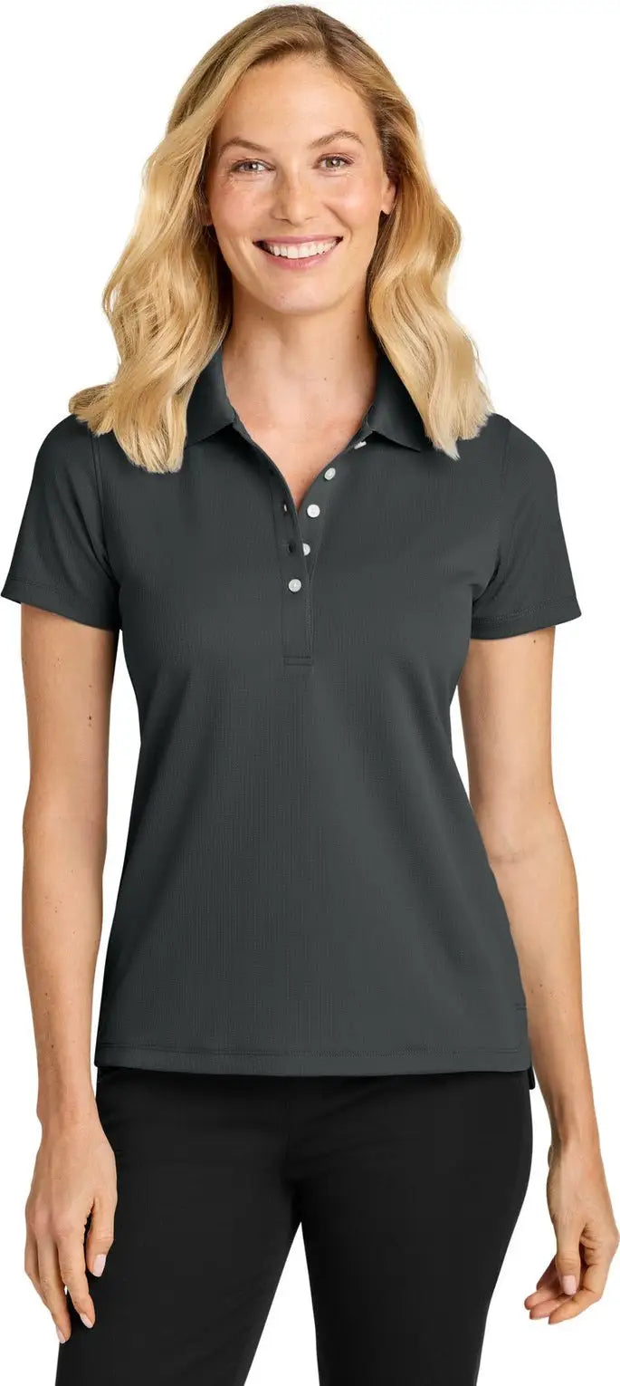 Port Authority Lk845 Women’s Dry Zone Stain-release Grid Polo - Seal Gray