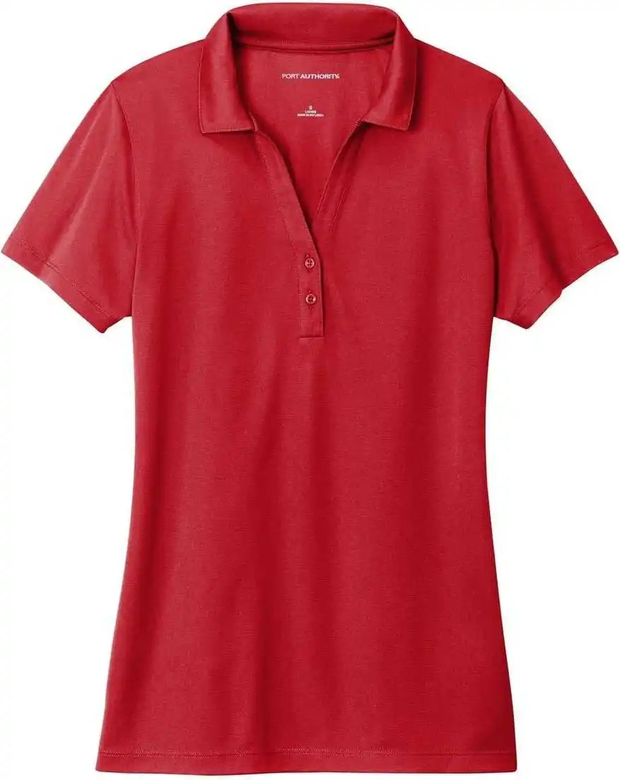 Port Authority Lk863 Ladies c Free Performance Polo Rich Red