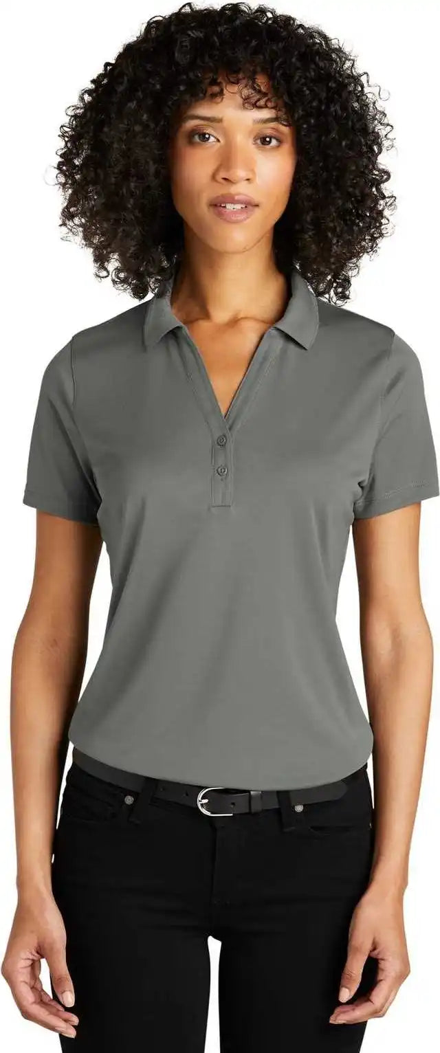 Port Authority Lk863 Ladies c Free Performance Polo Smoke Grey