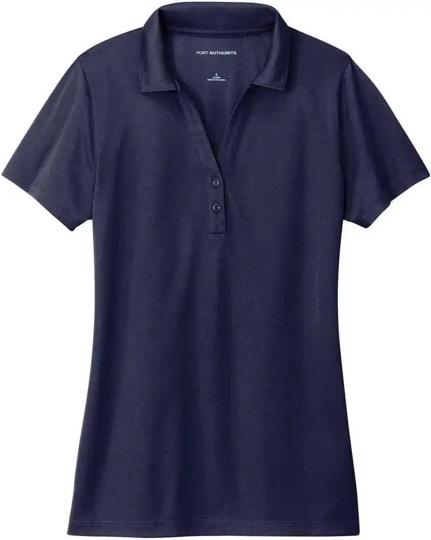 Port Authority Lk863 Ladies c Free Performance Polo True Navy