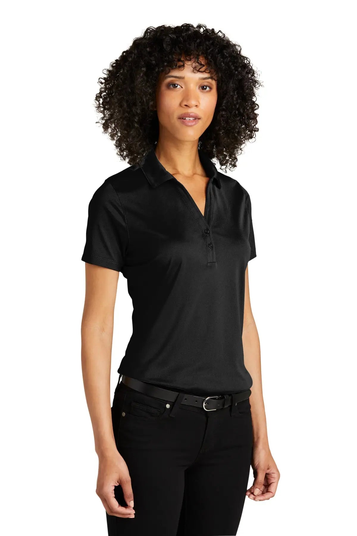 Port Authority Lk863 Women’s C-free Performance Polo - Deep Black
