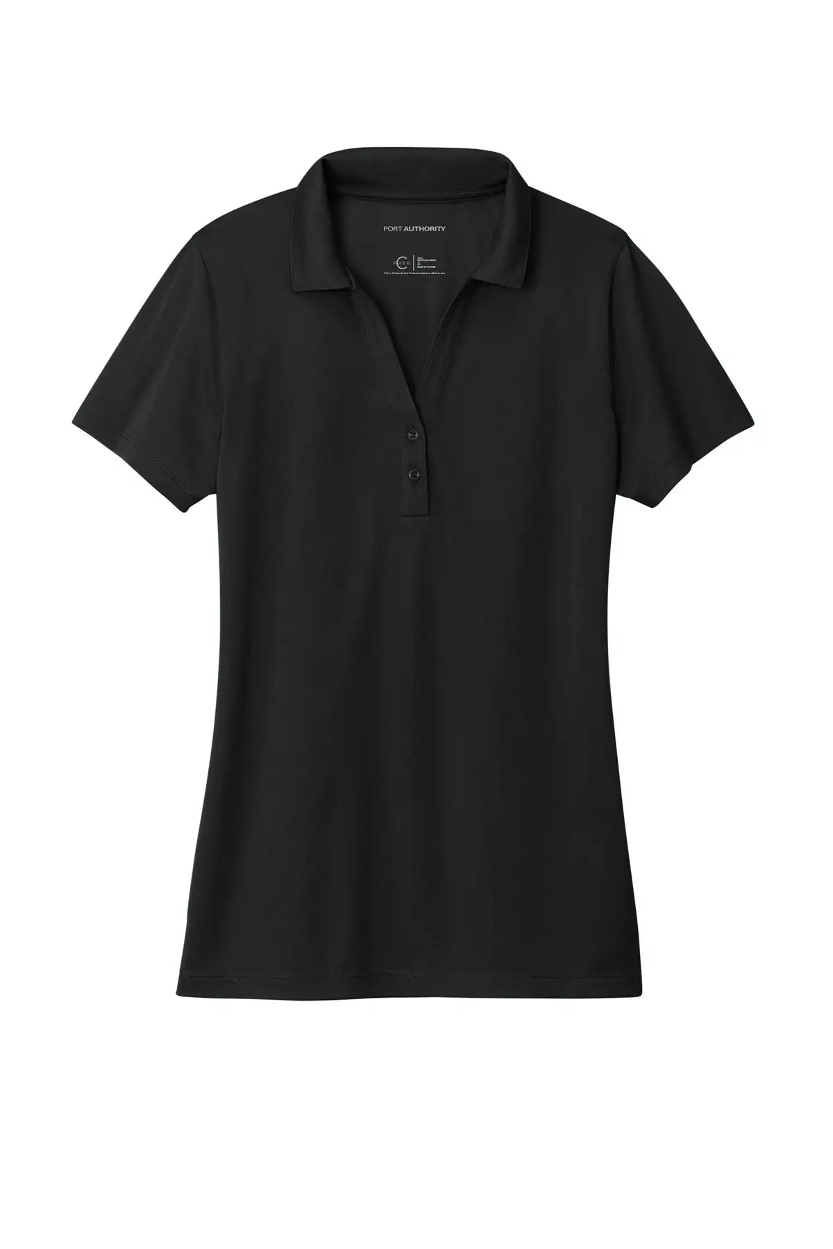 Port Authority Lk863 Women’s C-free Performance Polo - Deep Black