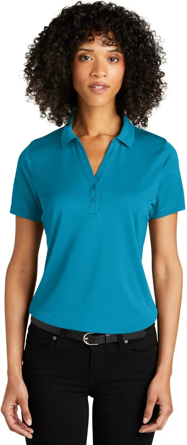 Port Authority Lk863 Women’s C-free Performance Polo - Parcel Blue - Ladies Xs
