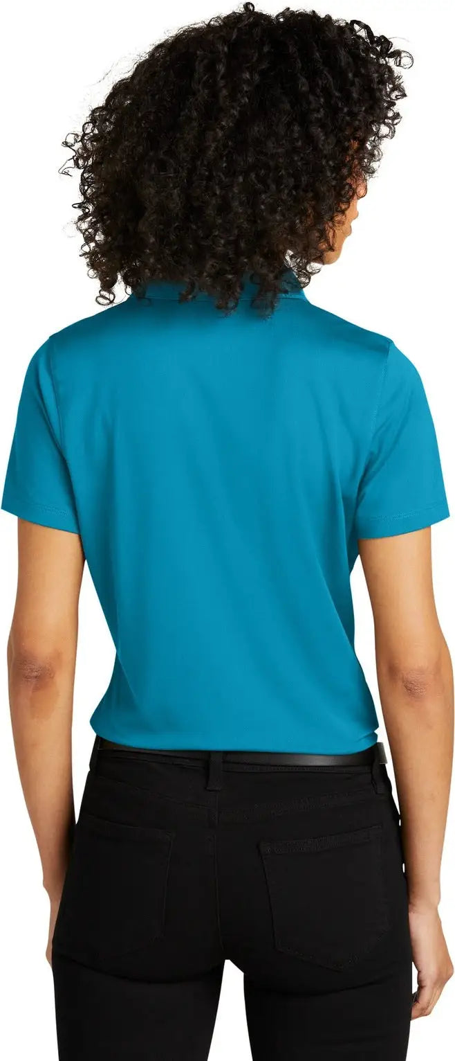 Port Authority Lk863 Women’s C-free Performance Polo - Parcel Blue
