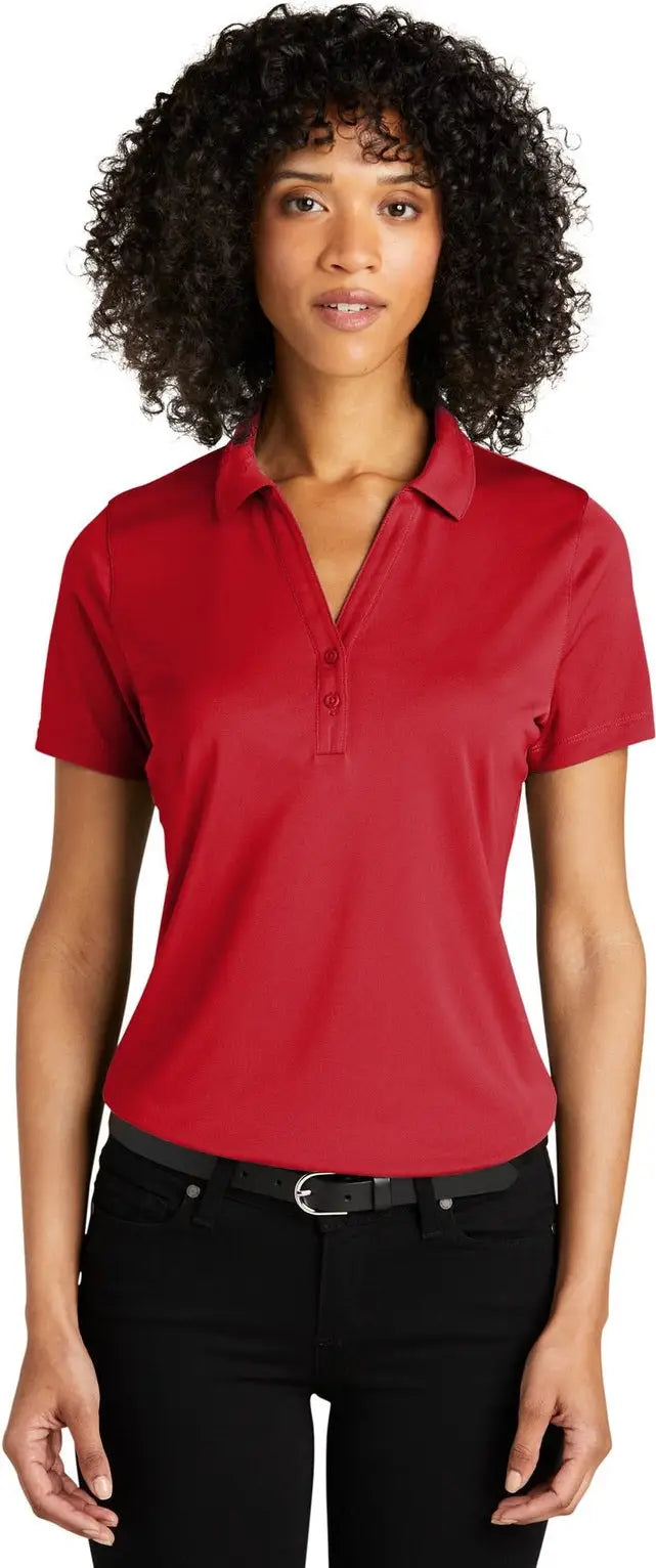 Port Authority Lk863 Women’s C-free Performance Polo - Rich Red - Ladies Xs
