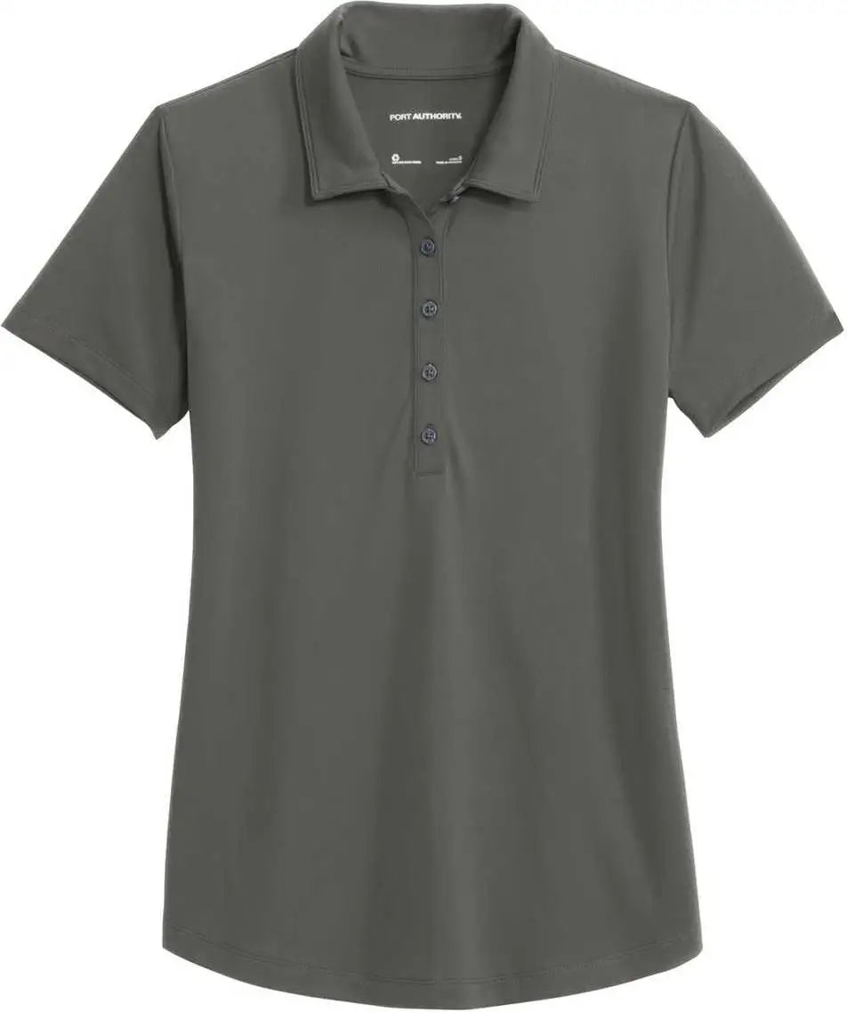 Port Authority Lk864 Ladies C-free Snag-proof Polo - Grey Steel