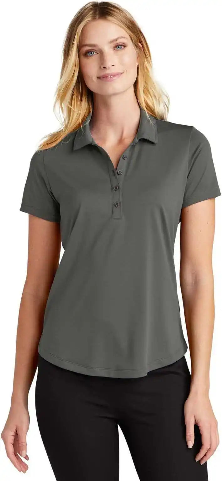 Port Authority Lk864 Women’s c Free Snag Proof Polo Grey Steel