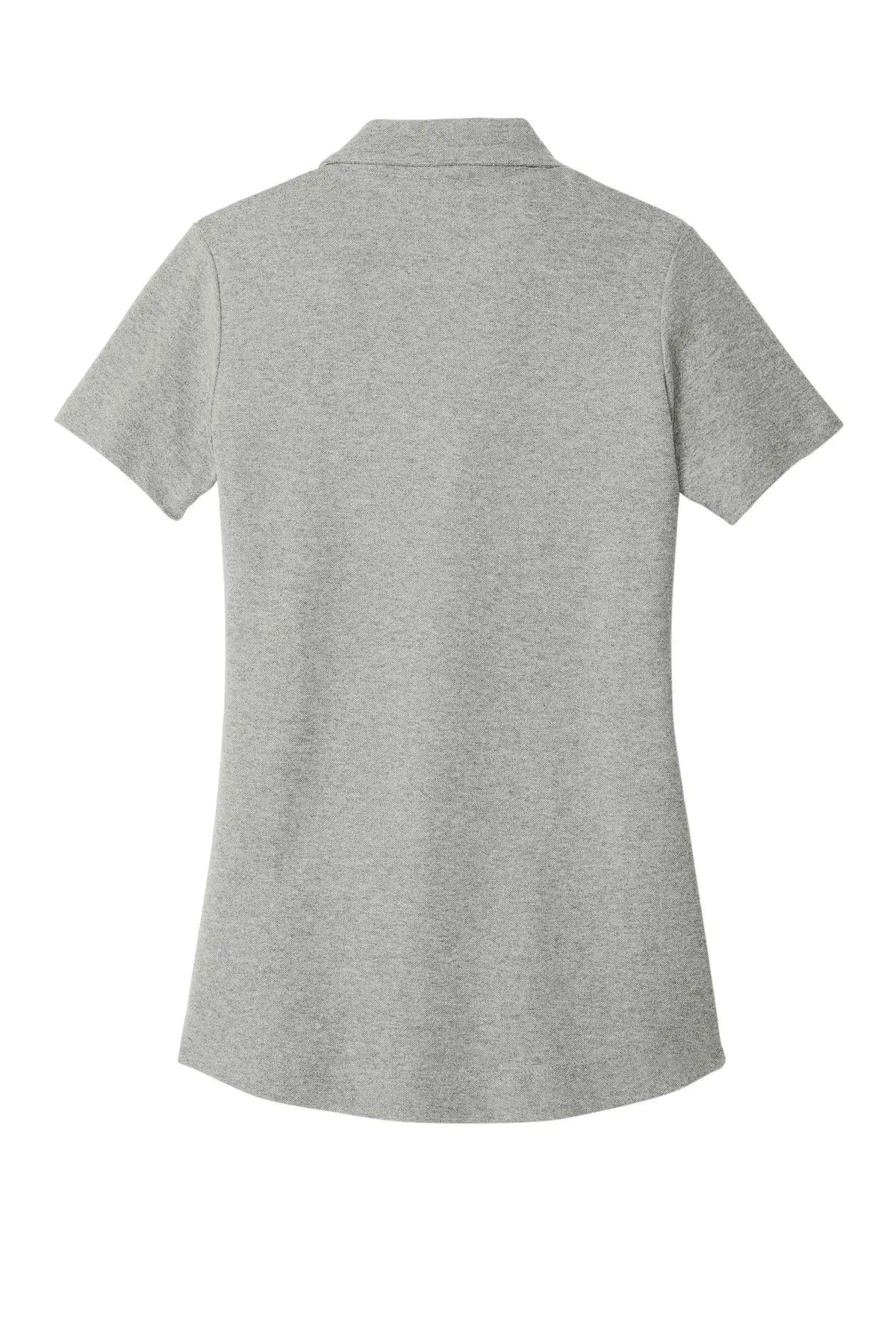Port Authority Lk867 Women’s C-free Cotton Blend Pique Polo - Deep Smoke Heather