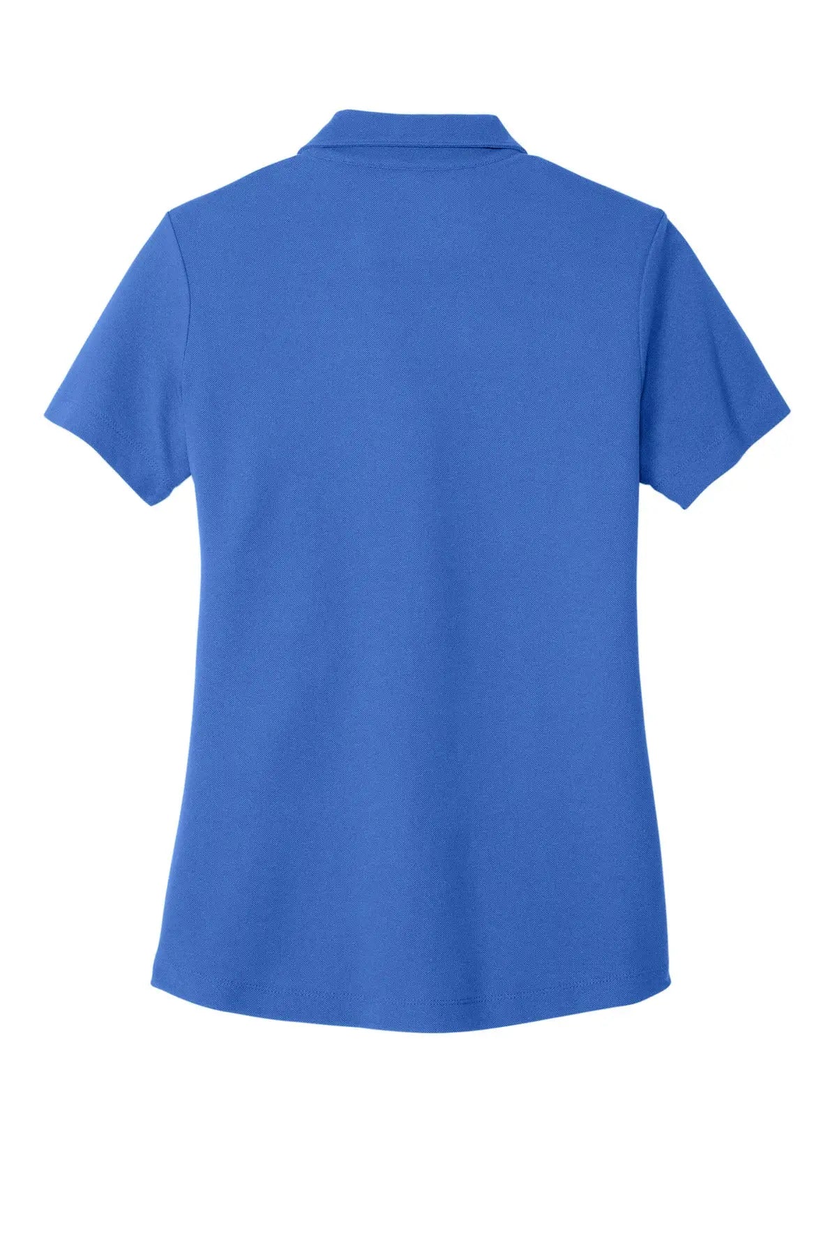 Port Authority Lk867 Women’s C-free Cotton Blend Pique Polo - True Blue - Ladies Xs