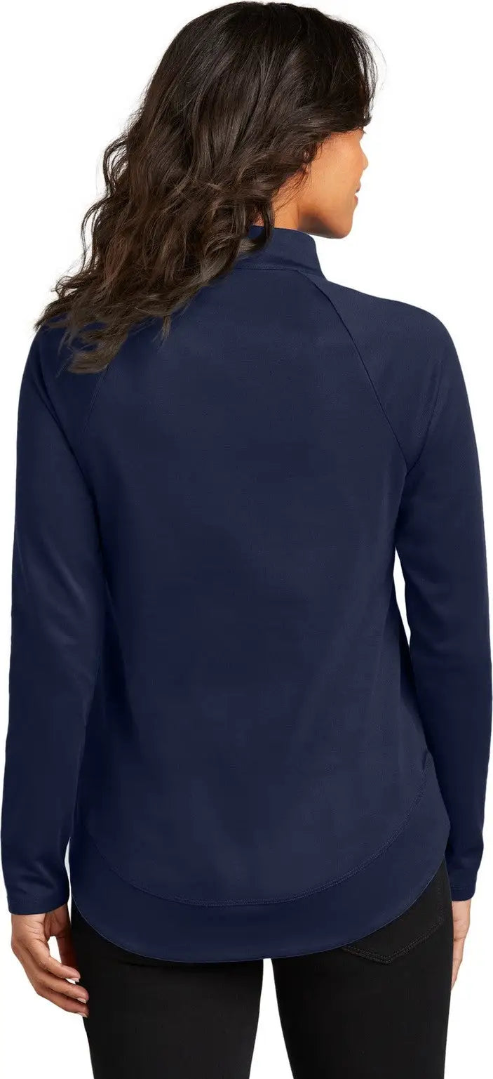 Port Authority Lk870 Women’s C-free Cypress 1/4-zip - True Navy