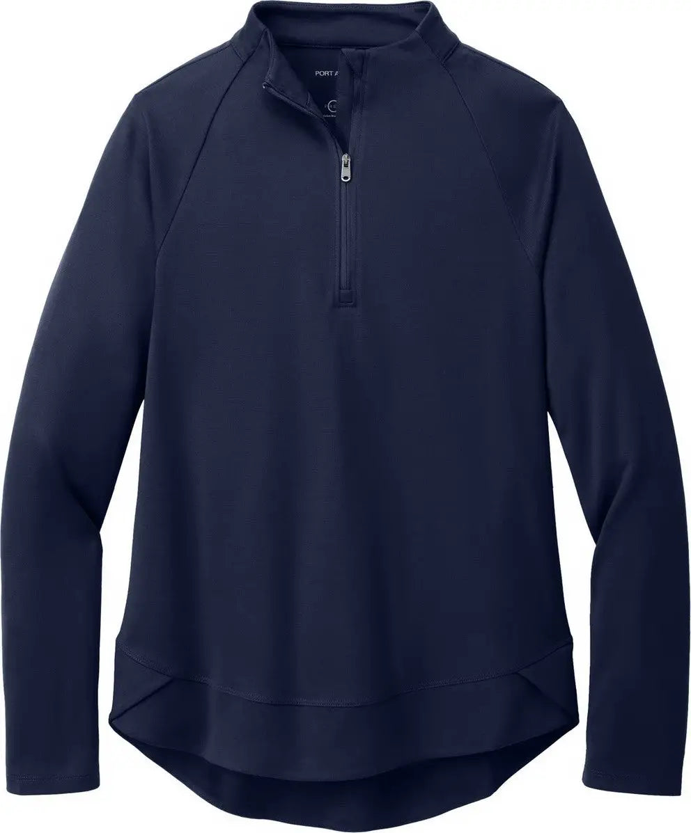 Port Authority Lk870 Women’s C-free Cypress 1/4-zip - True Navy