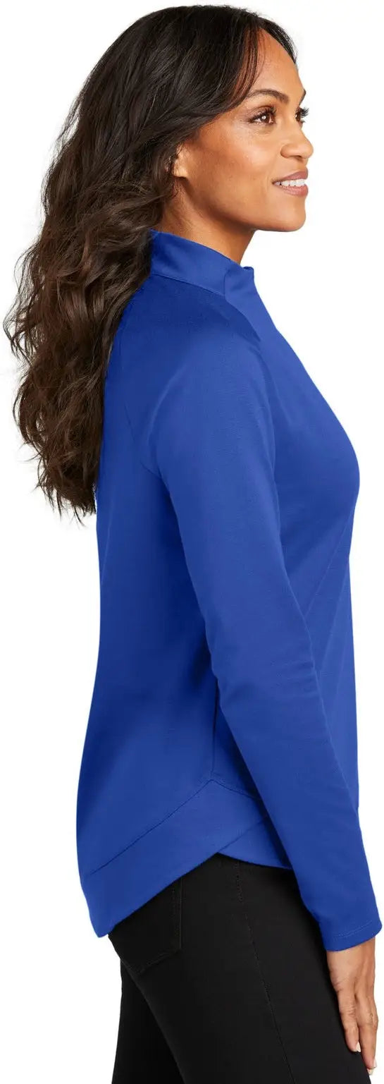 Port Authority Lk870 Women’s C-free Cypress 1/4-zip - True Royal