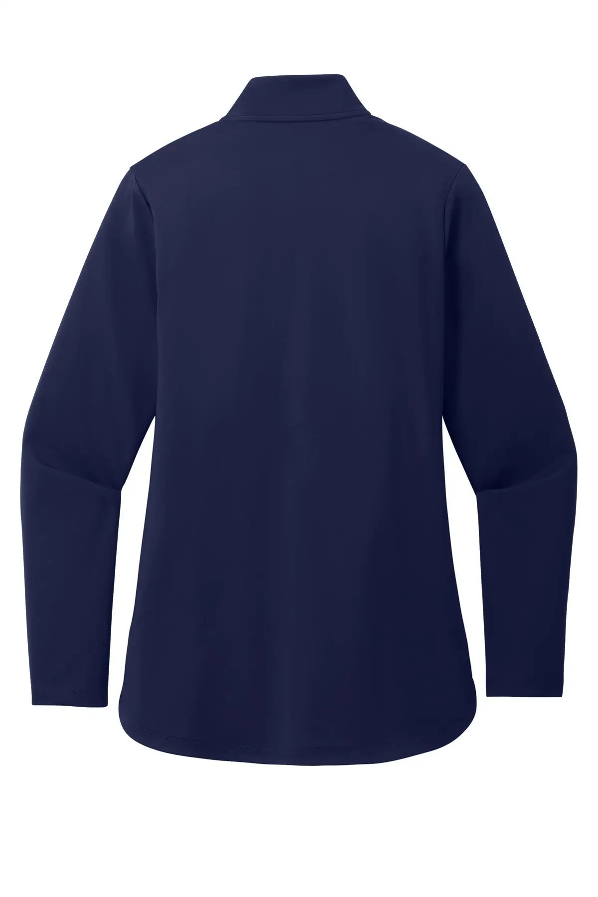Port Authority Lk880 Women’s C-free Double Knit 1/4-zip - True Navy