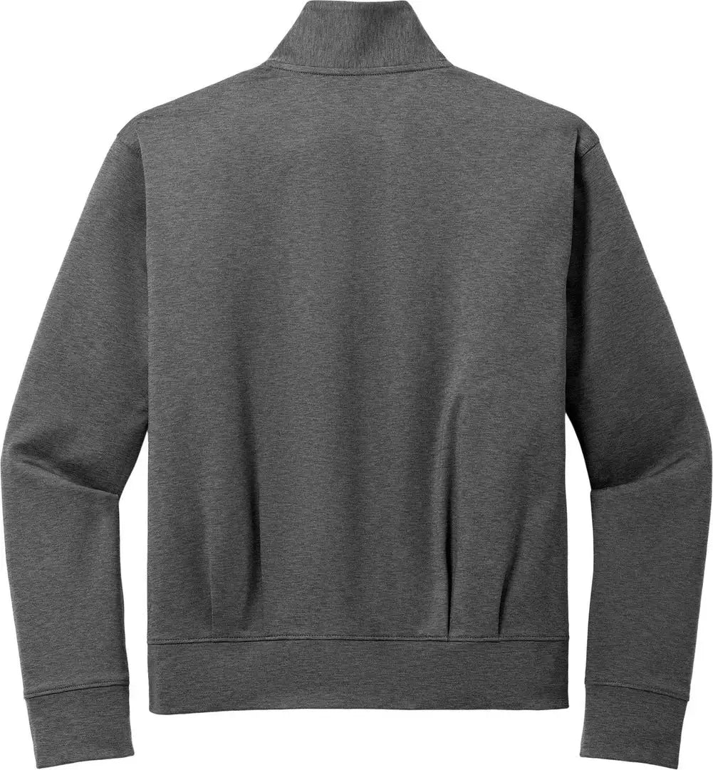 Port Authority Lk881 Women’s C-free Double Knit Full-zip - Gray Steel Heather