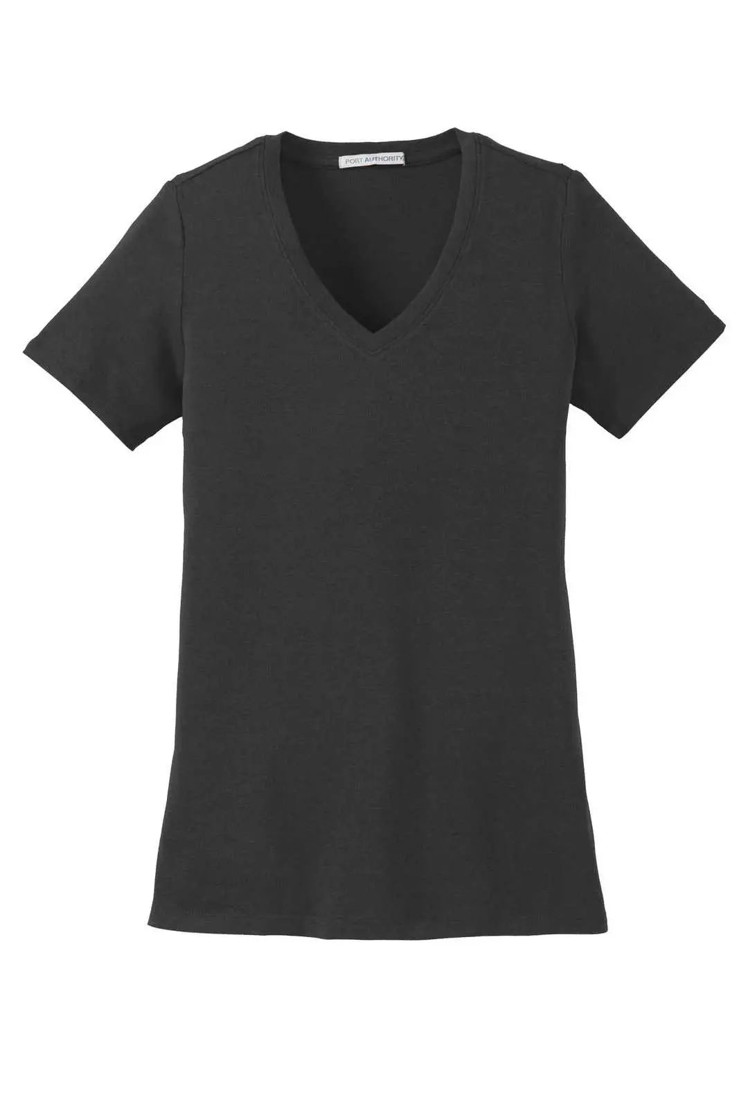 Port Authority Lm1005 Ladies Concept Stretch V-neck Tee - Black