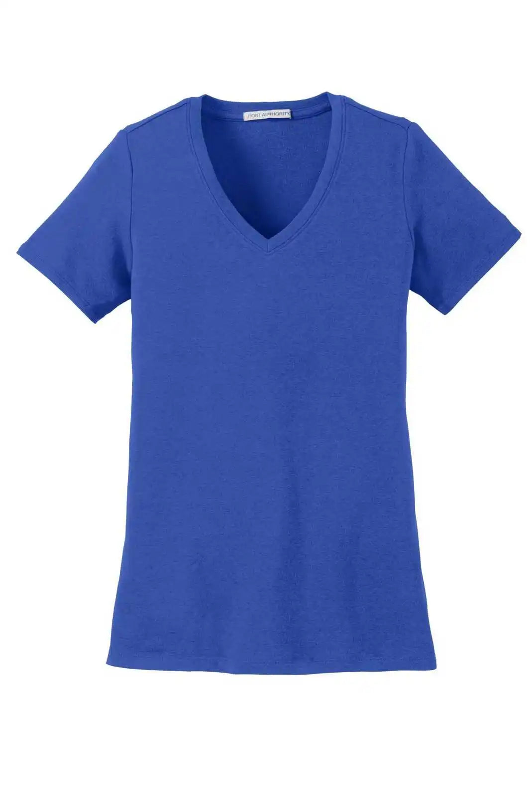 Port Authority Lm1005 Ladies Concept Stretch V-neck Tee - True Royal