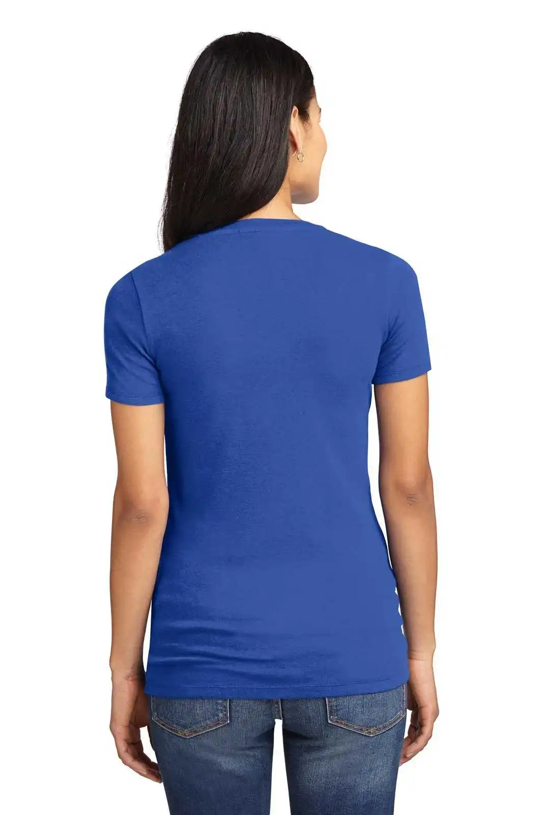 Port Authority Lm1005 Ladies Concept Stretch V-neck Tee - True Royal