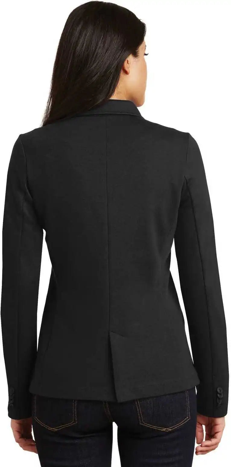 Port Authority Lm2000 Ladies Knit Blazer - Black