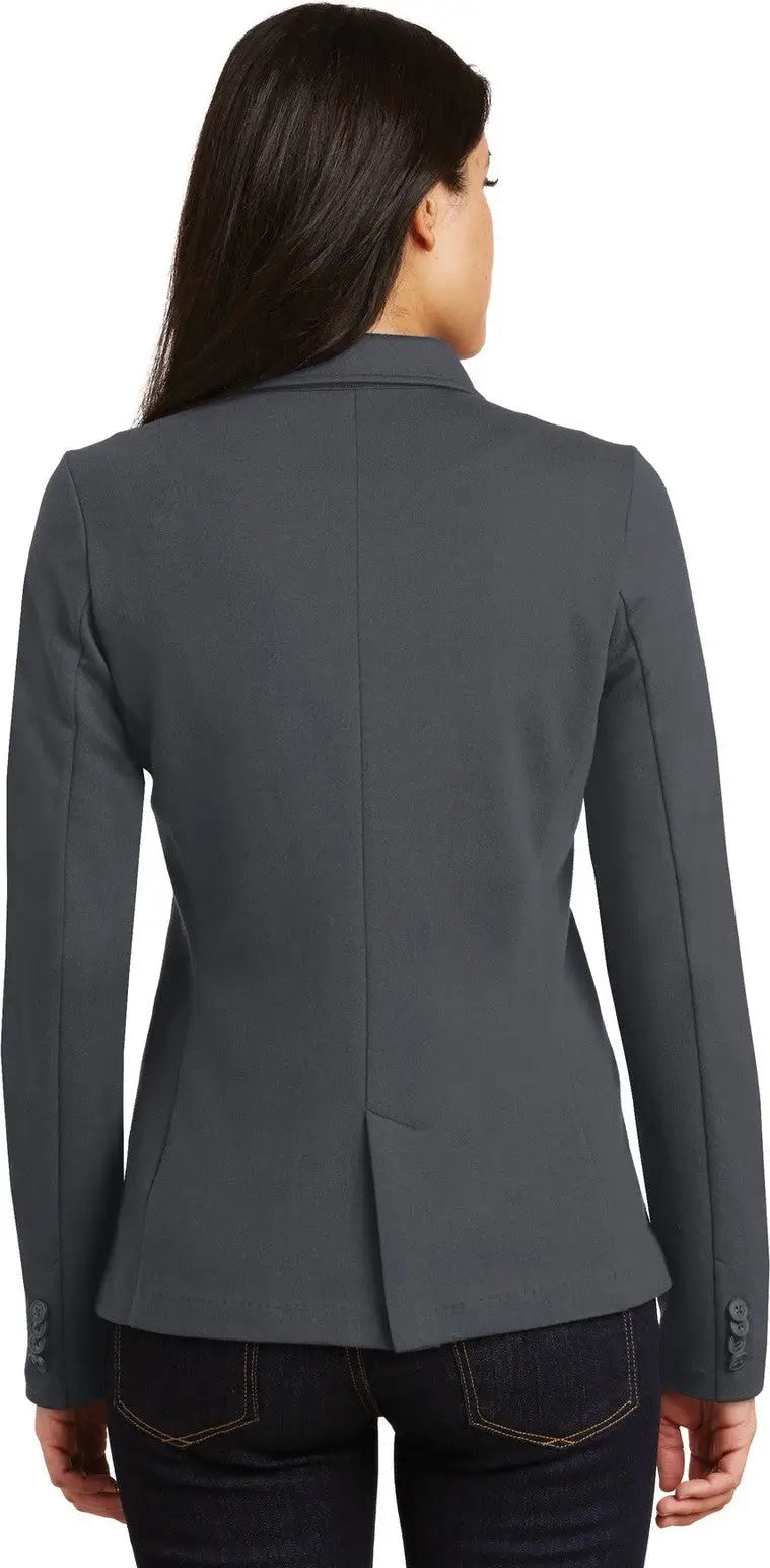 Port Authority Lm2000 Women’s Knit Blazer - Battleship Gray