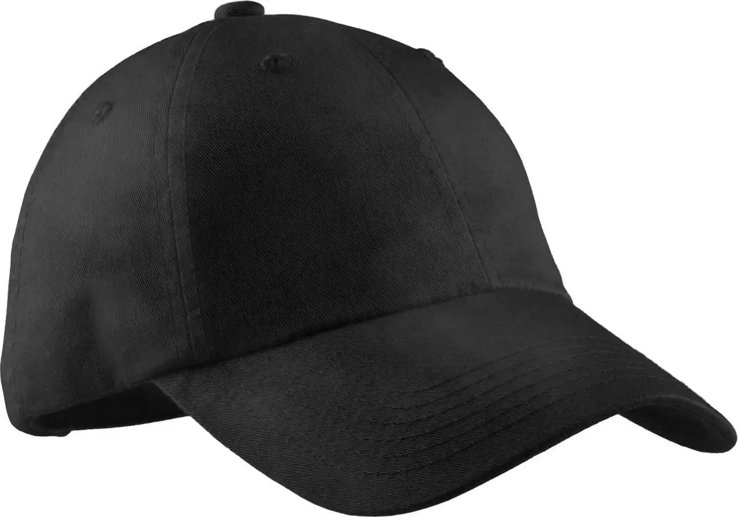 Port Authority Lpwu Ladies Garment Washed Cap Black / one Size Fits Most