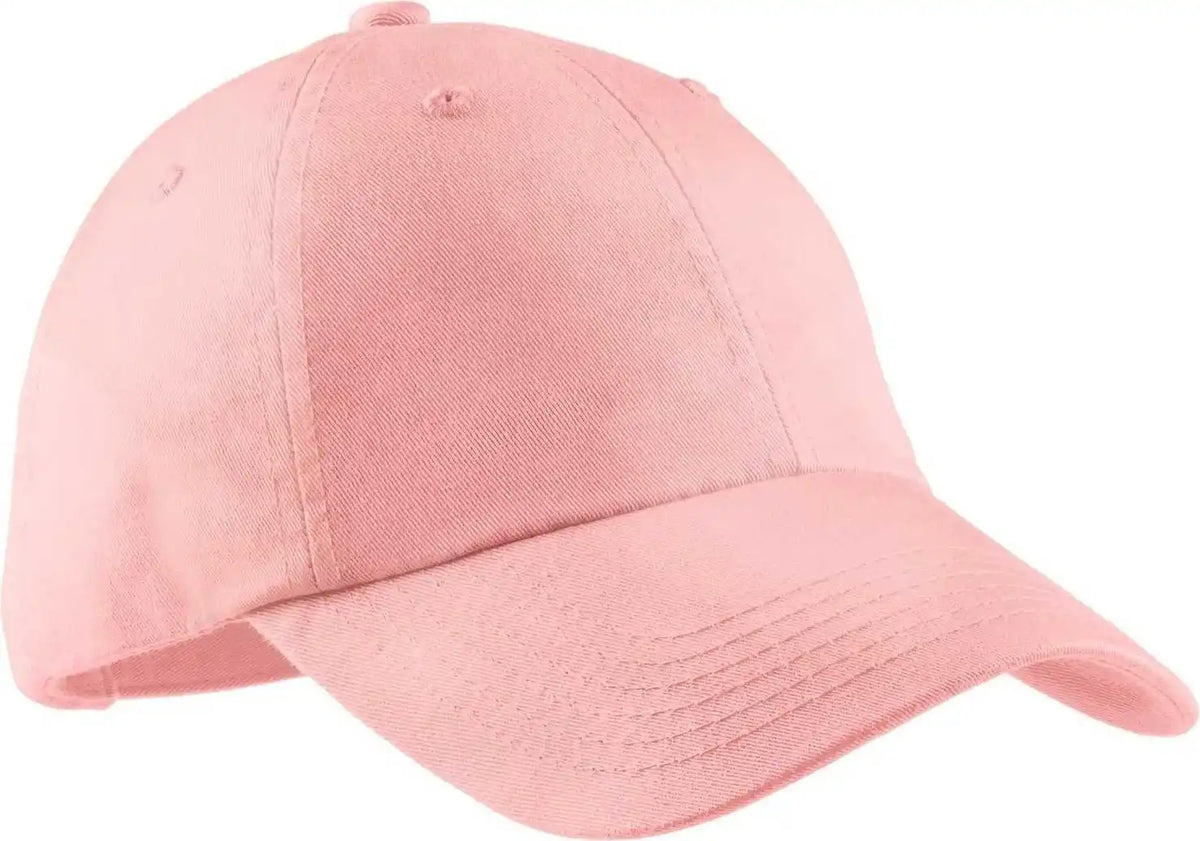 Port Authority Lpwu Ladies Garment Washed Cap Light Pink / one Size Fits Most