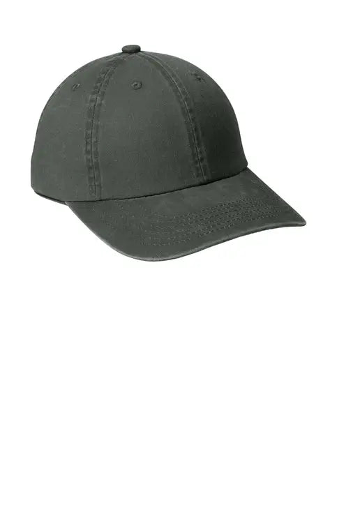 Port Authority Lpwu Women’s Garment-washed Cap - Black - one Size Fits Most