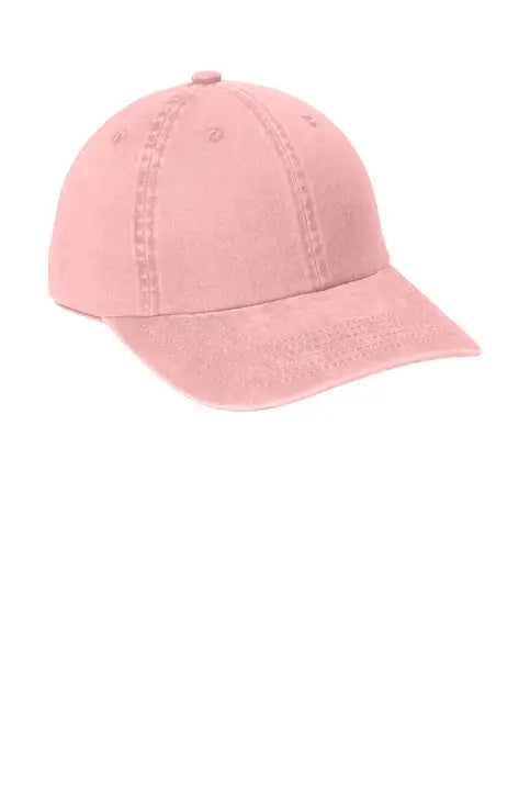 Port Authority Lpwu Women’s Garment-washed Cap - Light Pink - one Size Fits Most